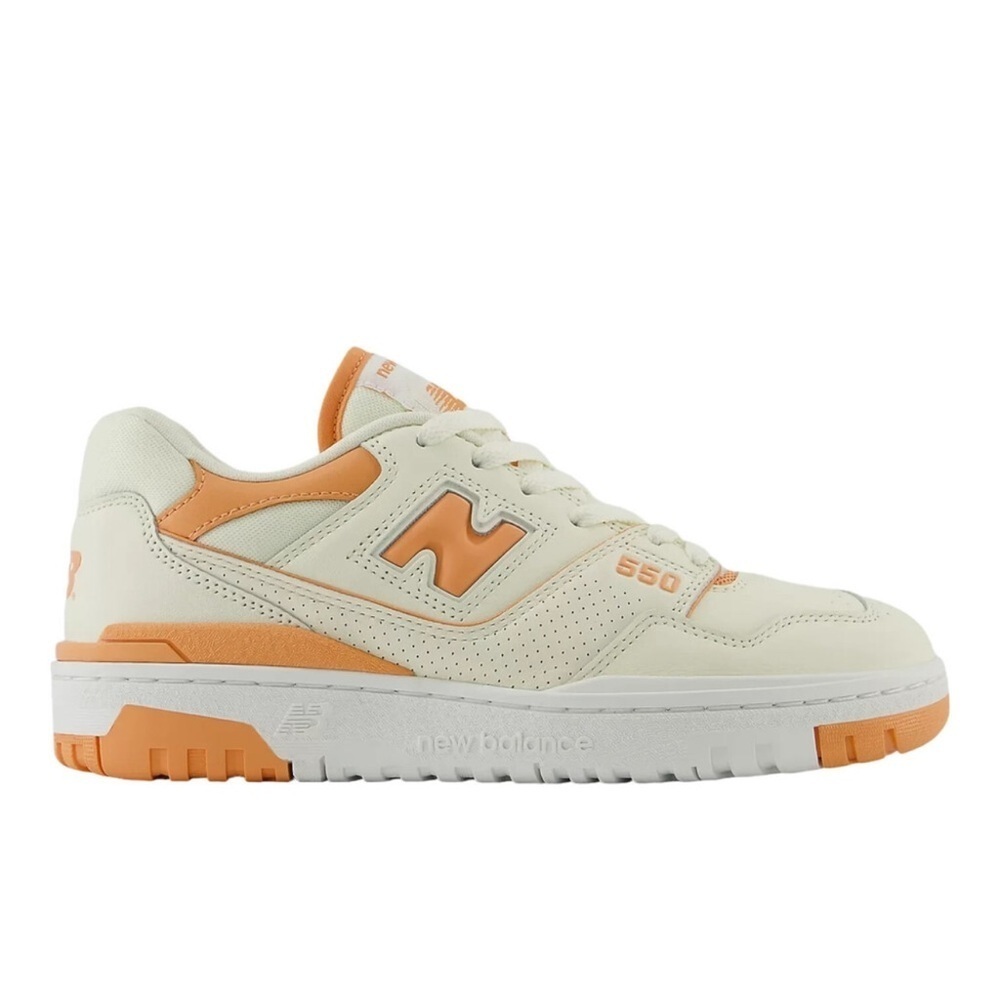 New Balance 550 BBW550AJ Size 7 Women's ANGORA COPPER WHITE BROWN